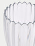 Marks & Spencer "Scallop Tapered Glass Vase"